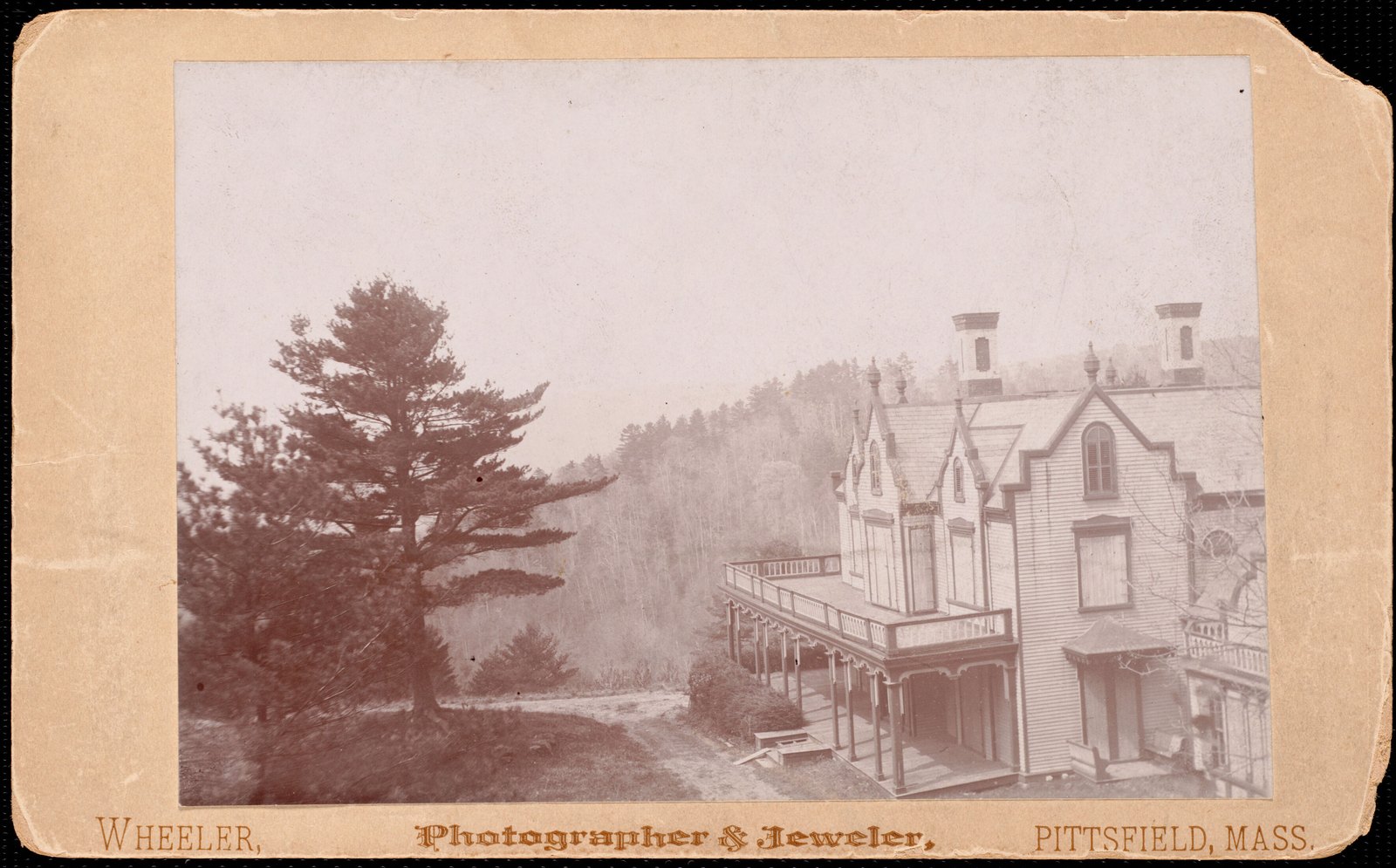 Woolsey House on Aspinwall property. about 1870.