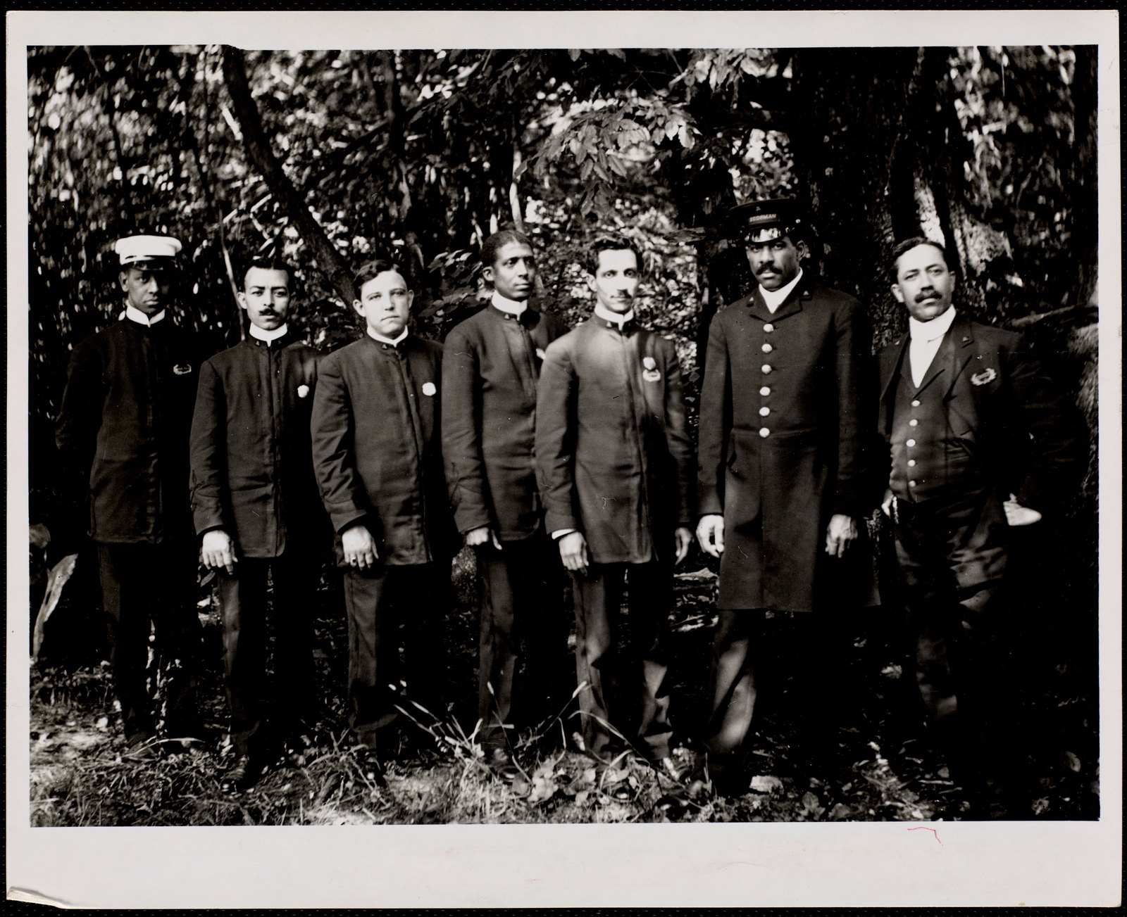 Aspinwall Hotel: bell men. about 1902–1931.
