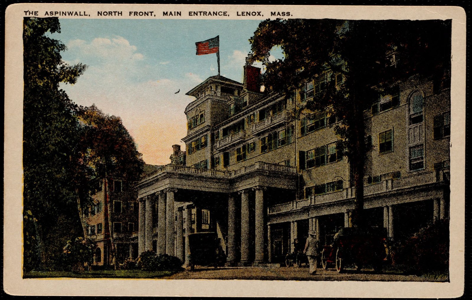 Aspinwall Hotel: main entrance. about 1902–1931.
