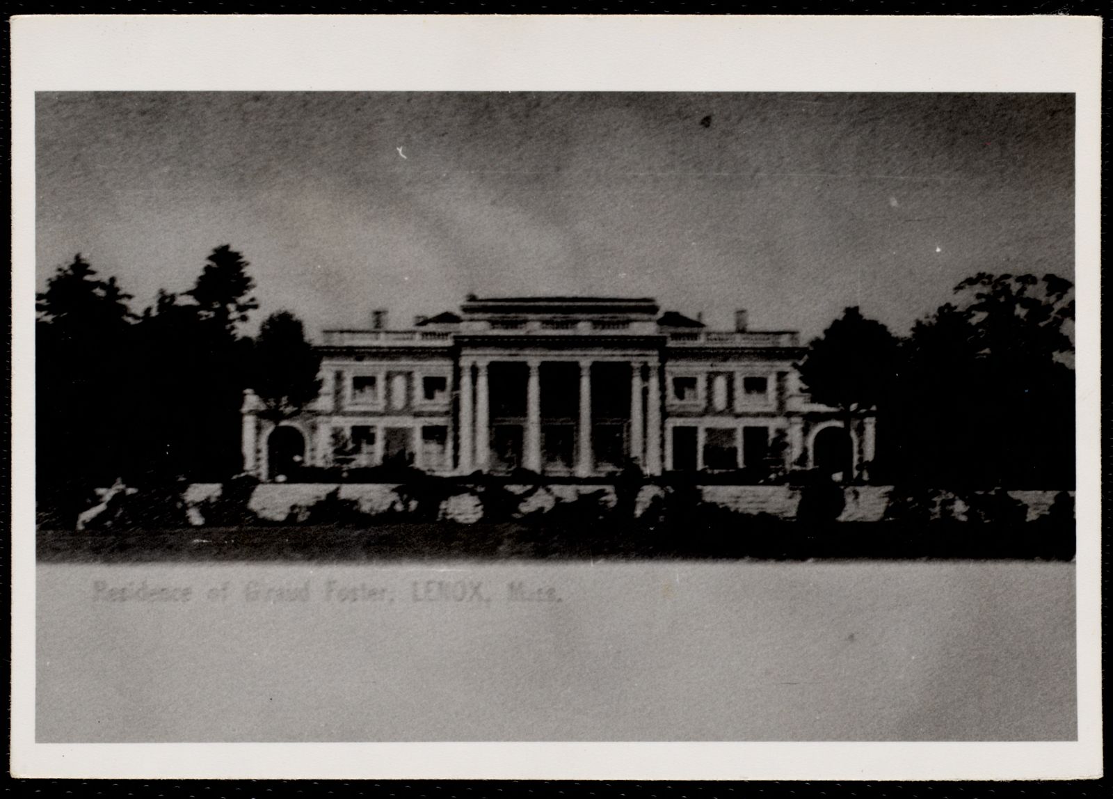 Bellefontaine: south façade. 1899.