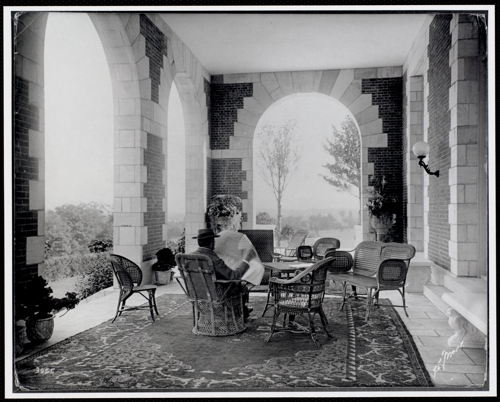 Bellefontaine: loggia. about 1899–1910.