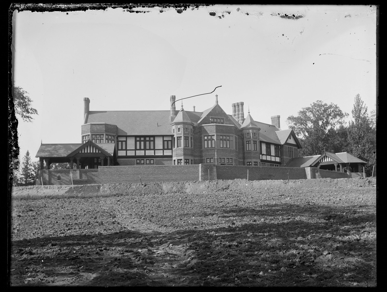 Blantyre: rear elevation. about 1903.