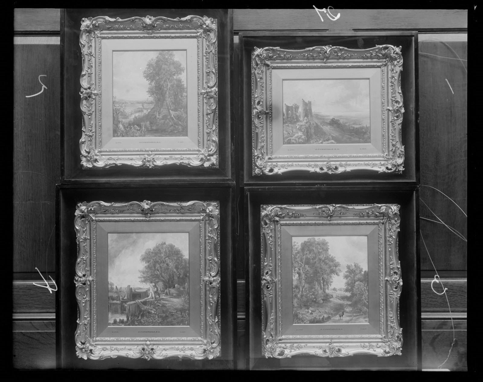 Blantyre: art collection. 1912.