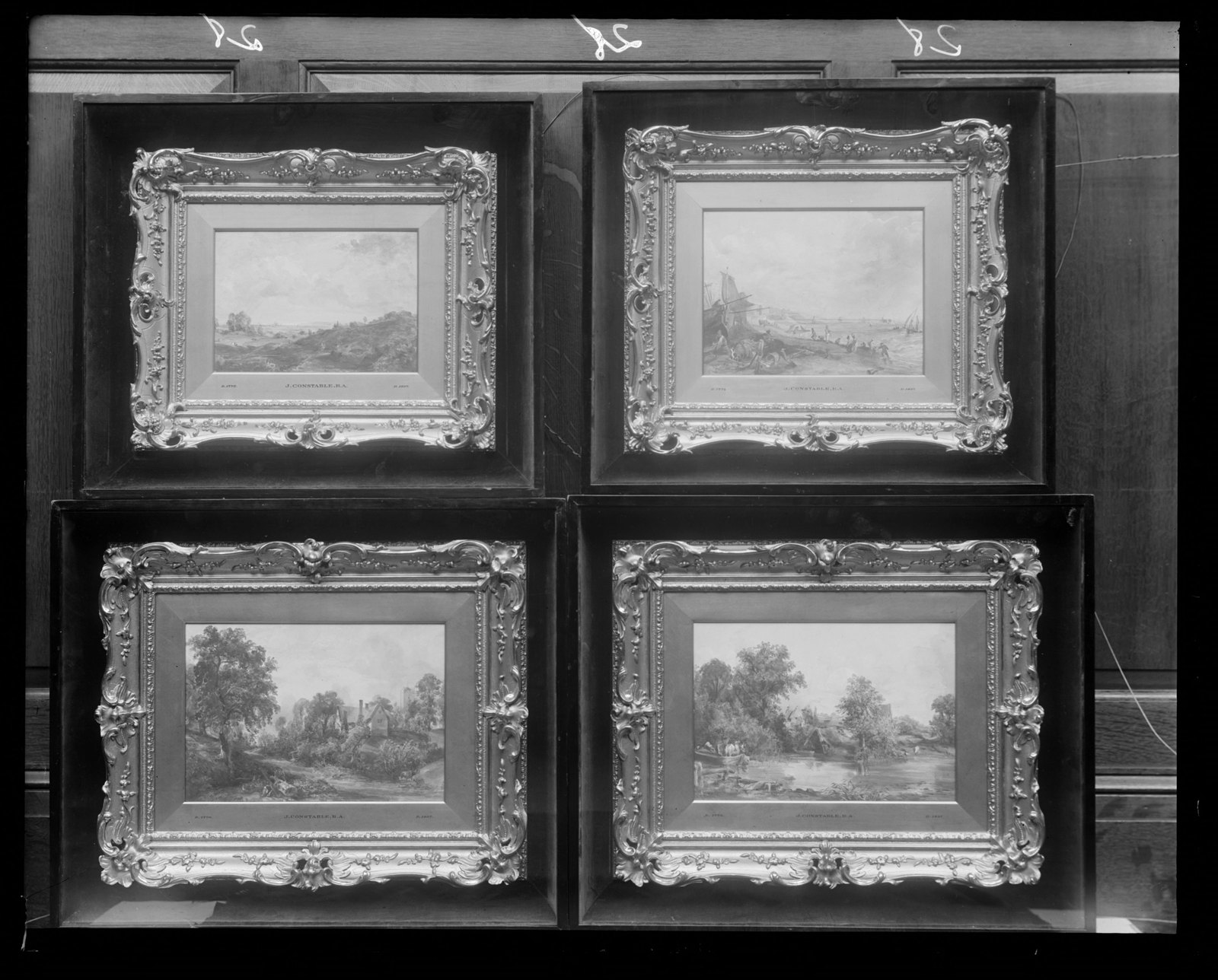 Blantyre: art collection. 1912.