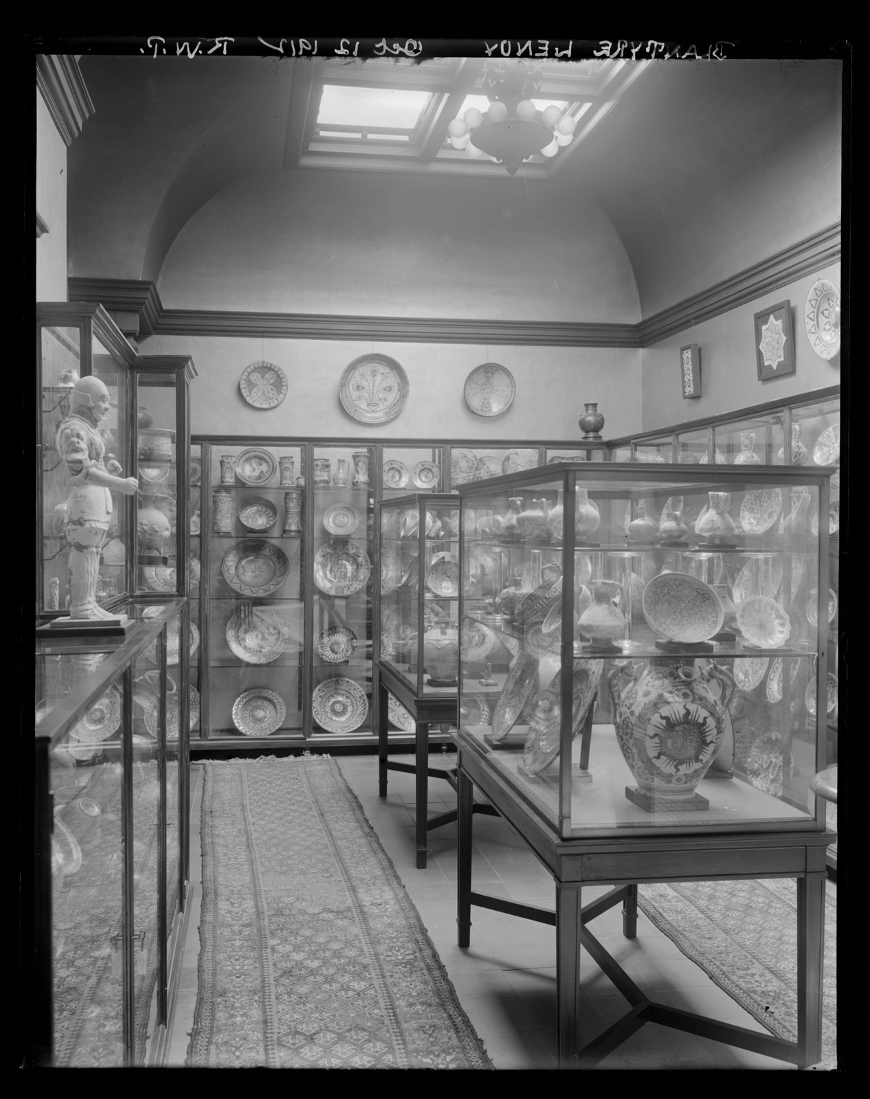 Blantyre: interior/china ware collection. October 12, 1912.