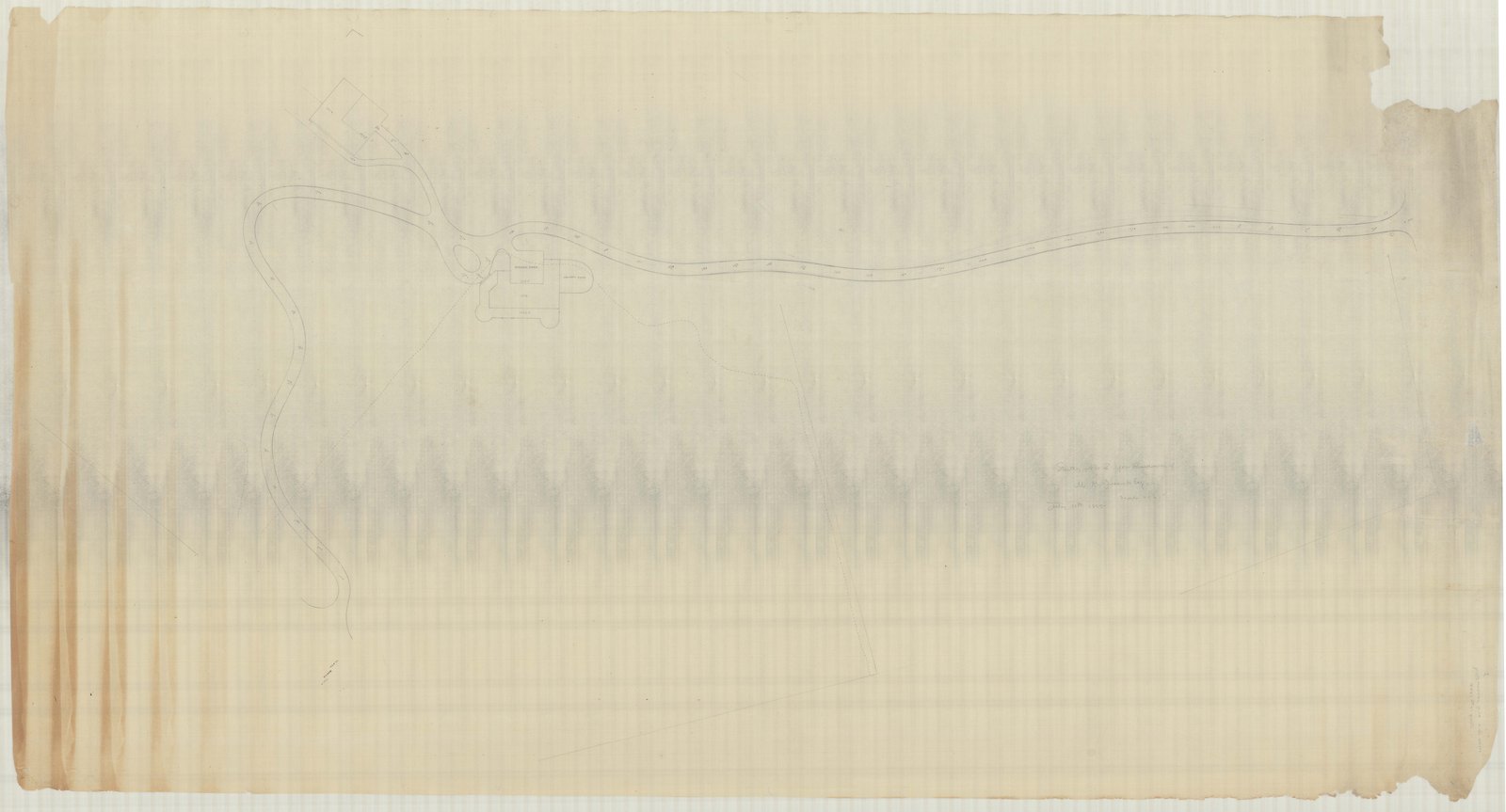 Plan 3, 17 July 1888. “Study No. 2 For Residence of M.K. Jessup, Esq.; Scale 25’ = 1”.” Sheet 37¾ by 70 inches.