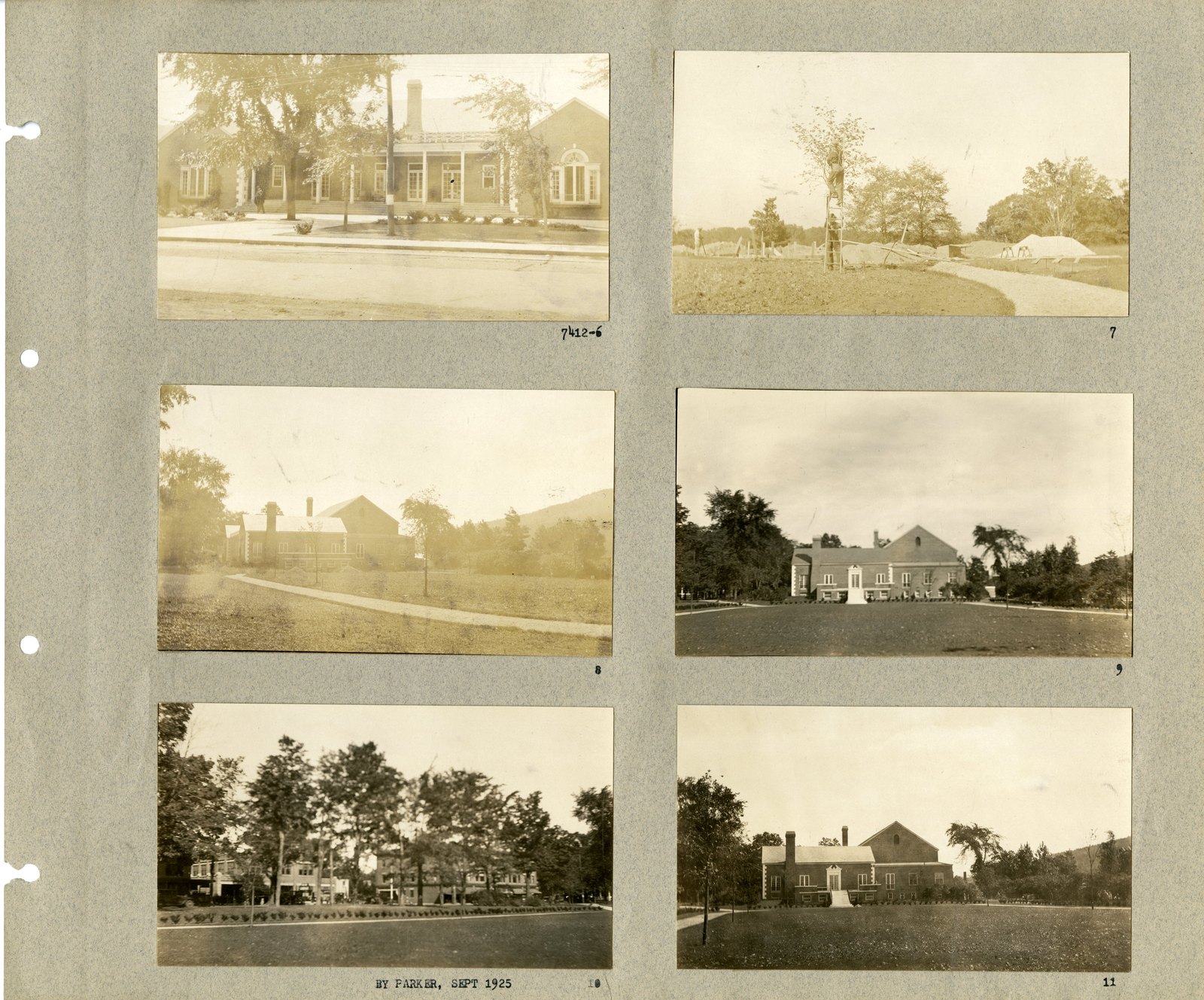Album pages 3 and 4, holding prints 6 to 11.