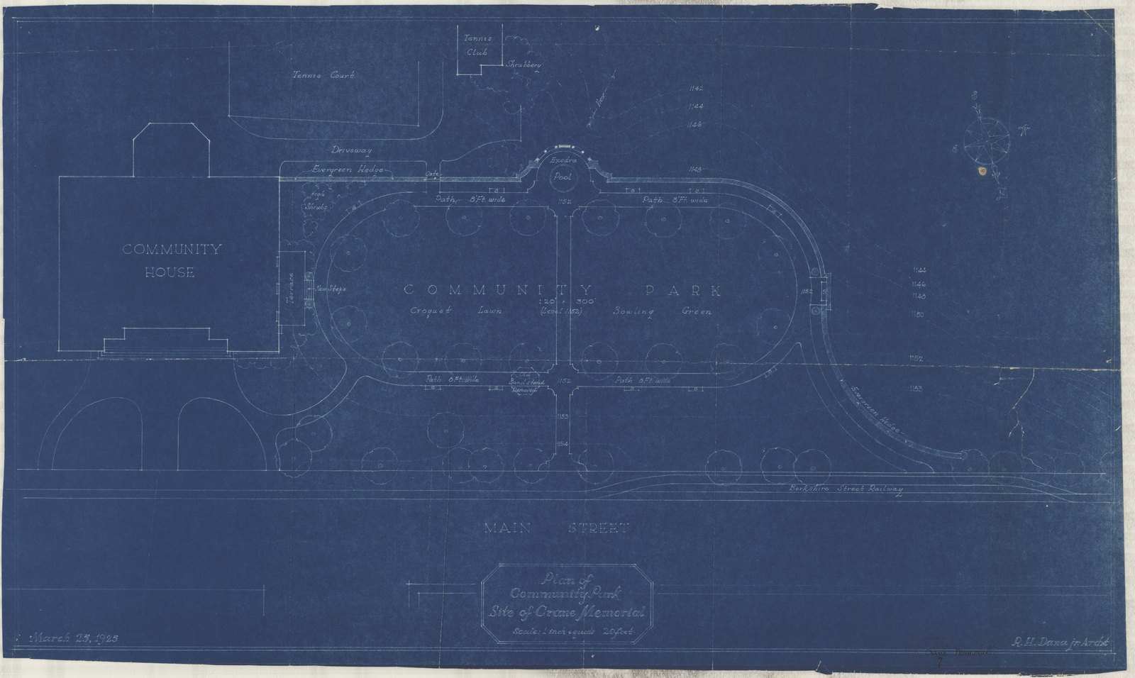 Plan 7, sheet 3, 25 March 1925. Inventory note: “No notes.”