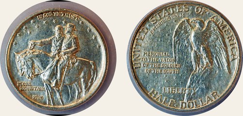 Stone Mountain Memorial half dollar, 1925