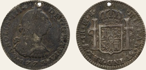 One real, Mexico City, 1773