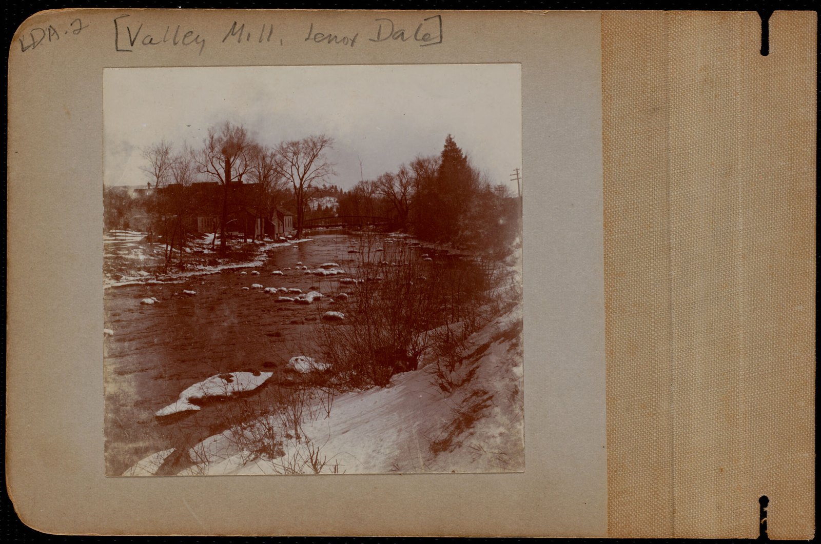 Valley Mill, Lenox Dale. about 1900.
