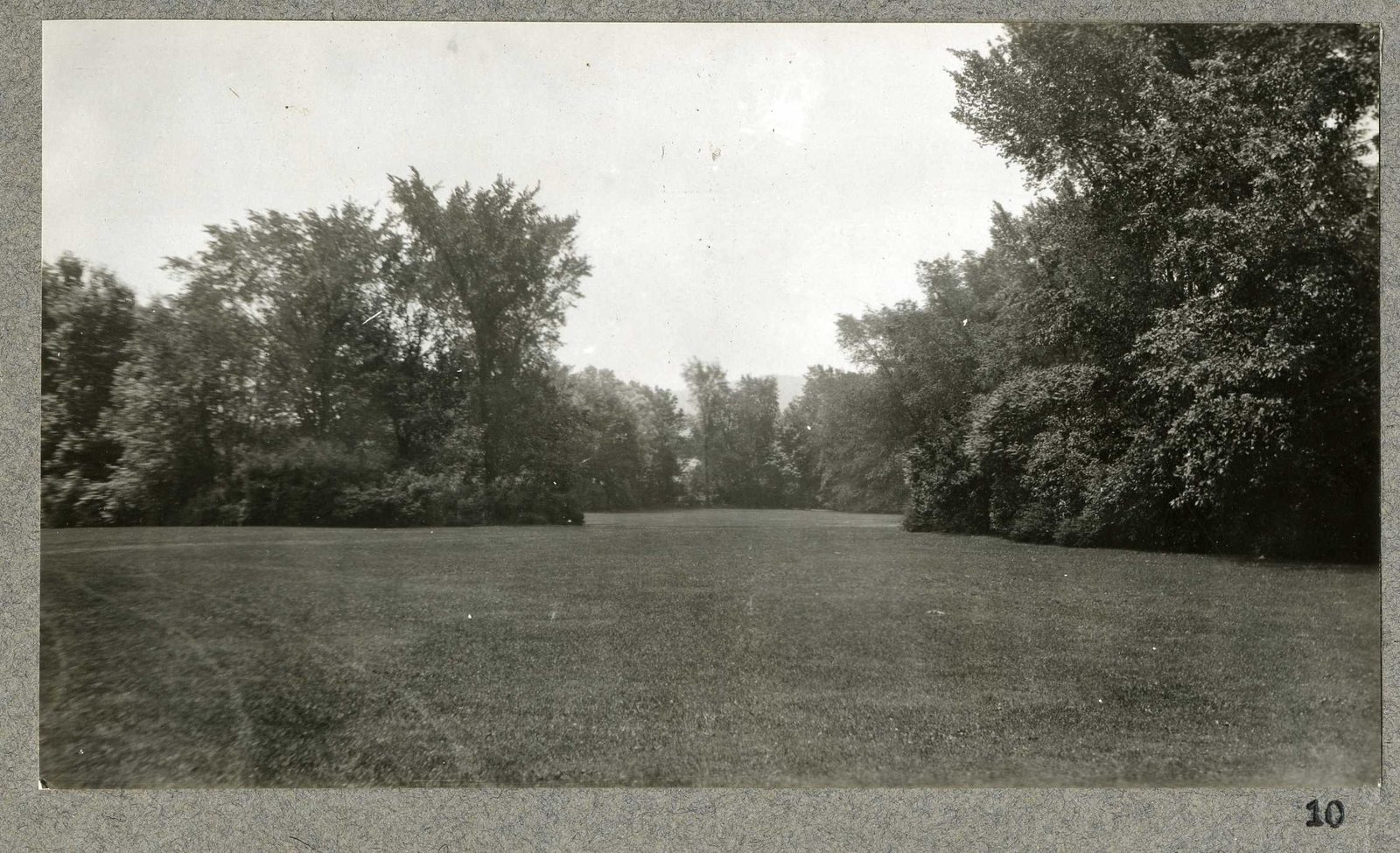Photograph 10, July 1924. The lawn.