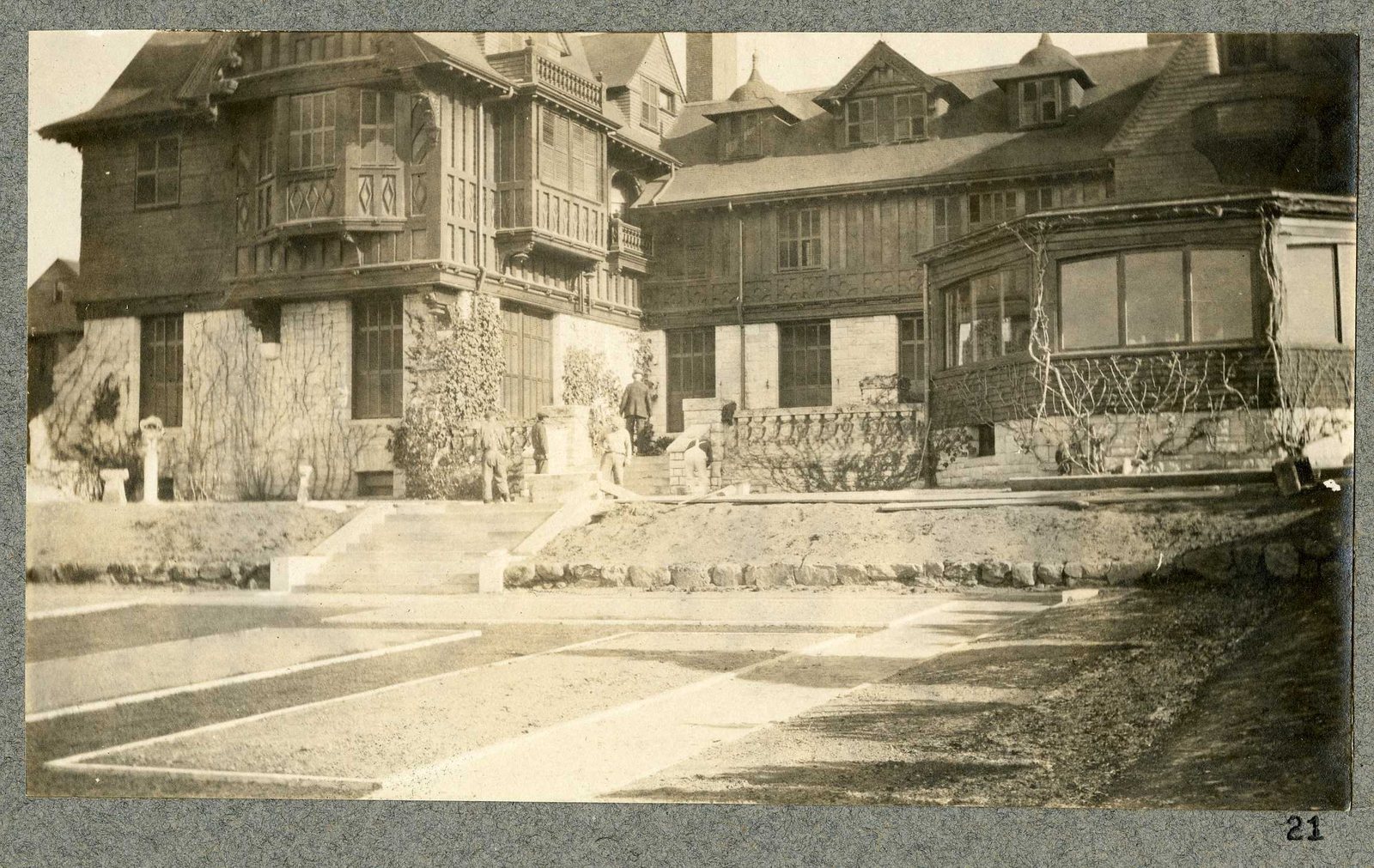 Photograph 21. The house from the garden.