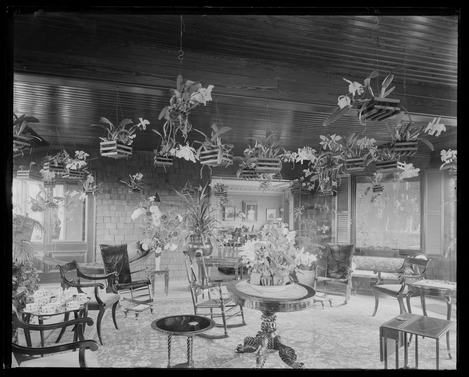 Elm Court: interior. Edwin Hale Lincoln.