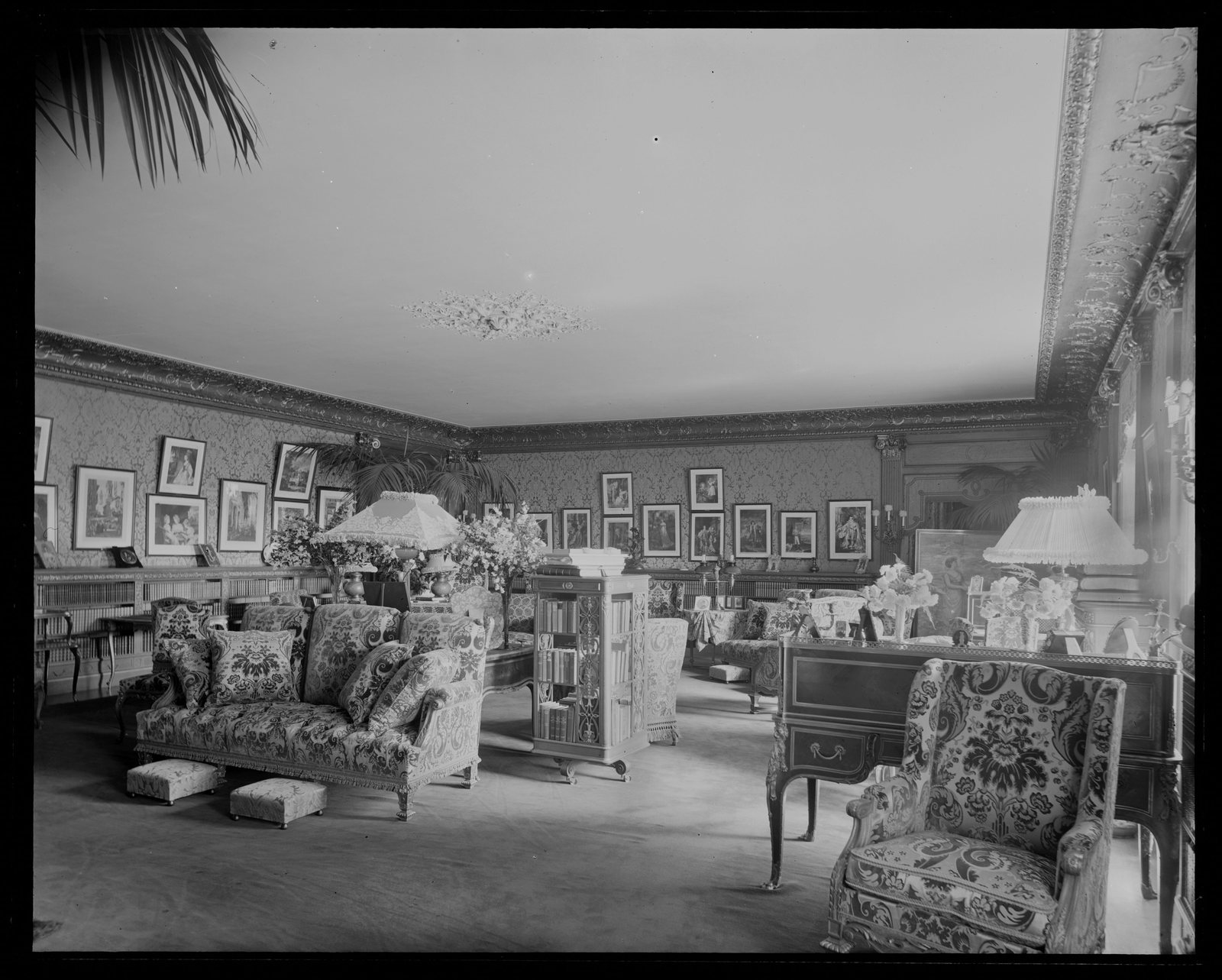 Elm Court: interior. Edwin Hale Lincoln.