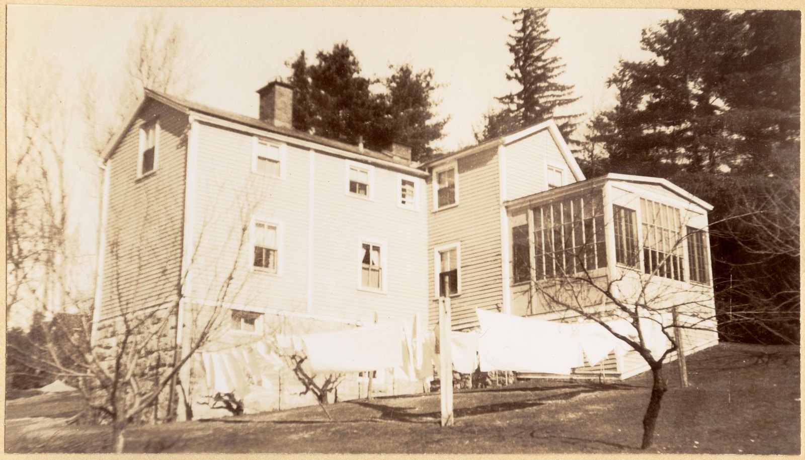 Ethelwyn: superintendent’s house, south west elevaton. About 1935–1938. The spelling is the catalogue’s.