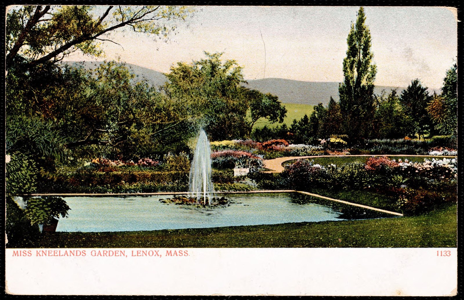 Fairlawn: fountain. about 1901–1907.