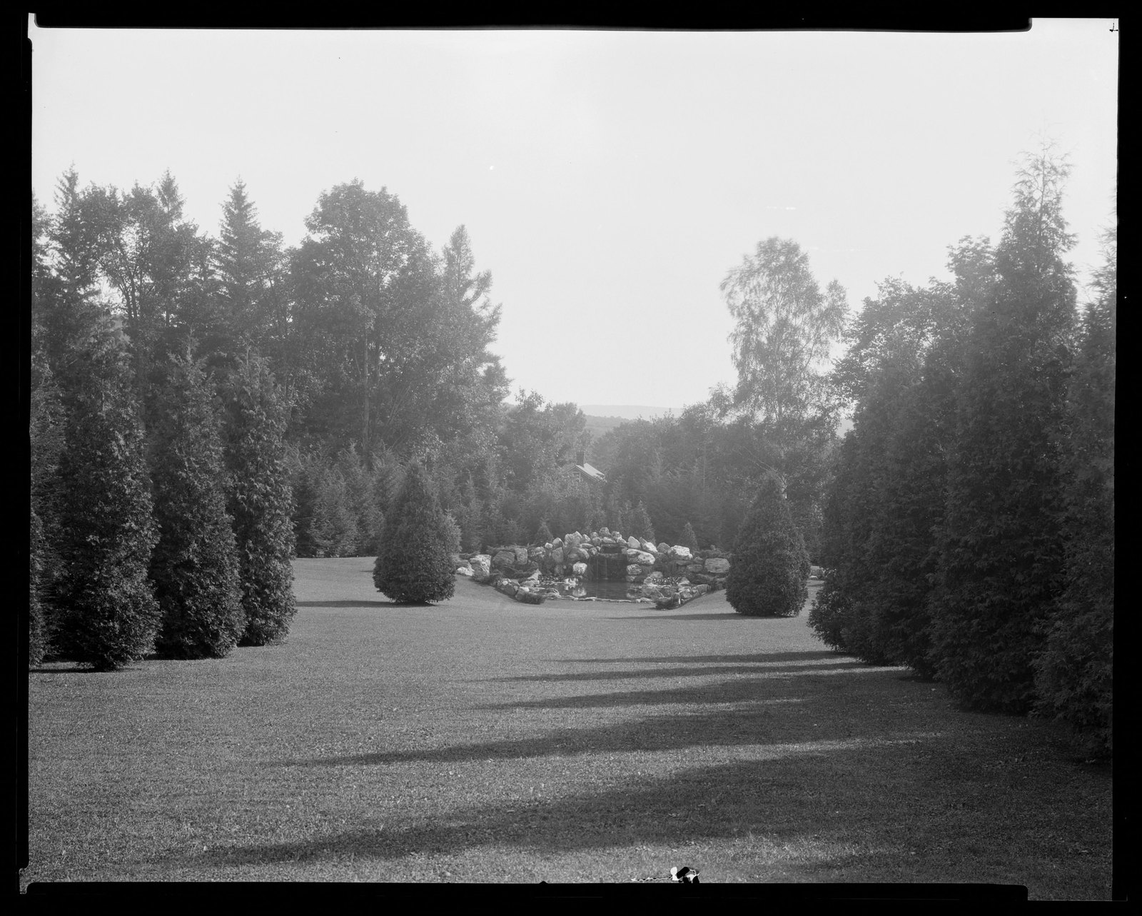 Groton Place: rock pool landscape. about 1930–1936.