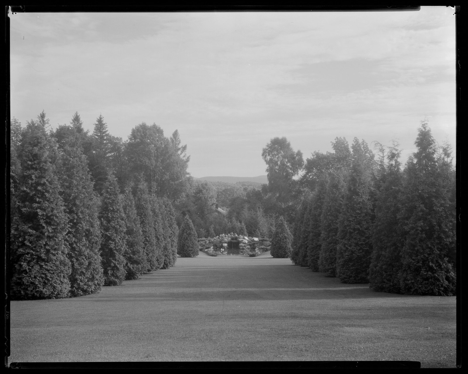 Groton Place: rock pool landscape. about 1930–1936.