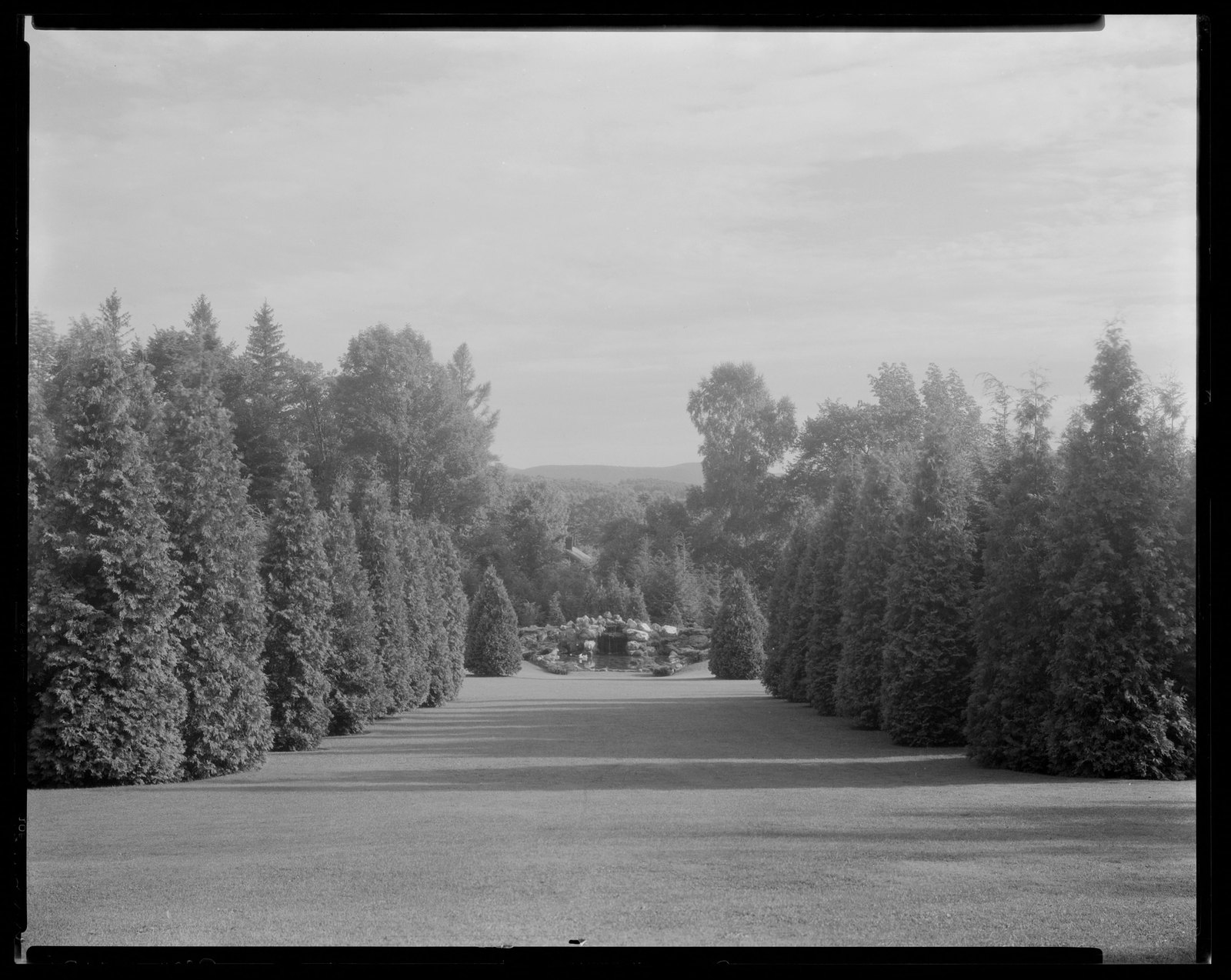 Groton Place: rock pool landscape. about 1930–1936.