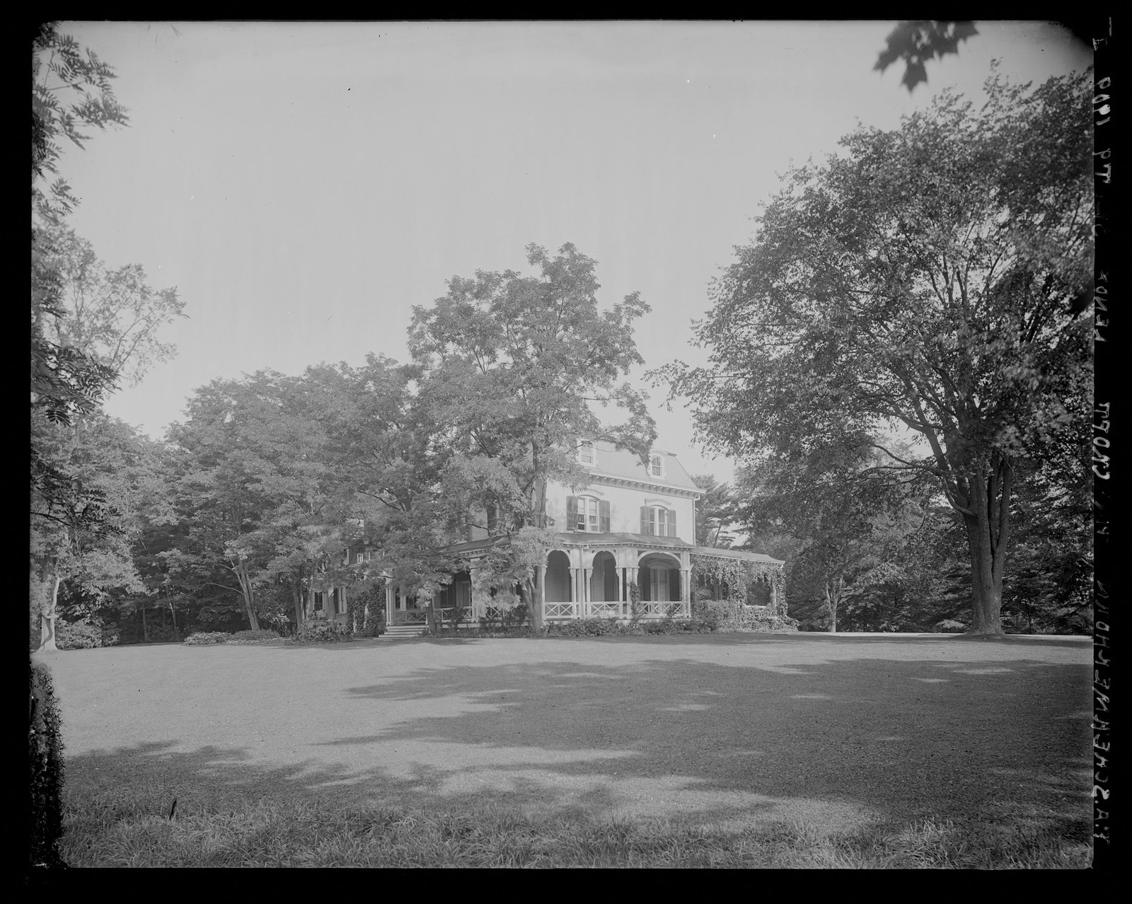 House & grounds. September 9, 1909.