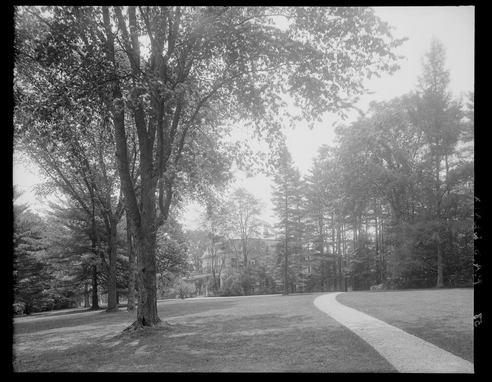 House & grounds. About 1908–1919.