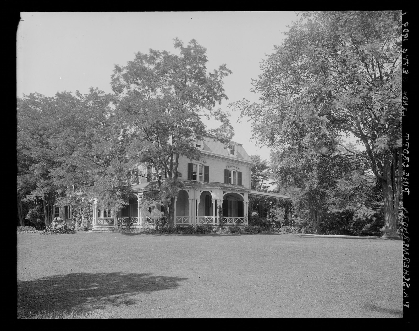 House & grounds. September 6, 1909.
