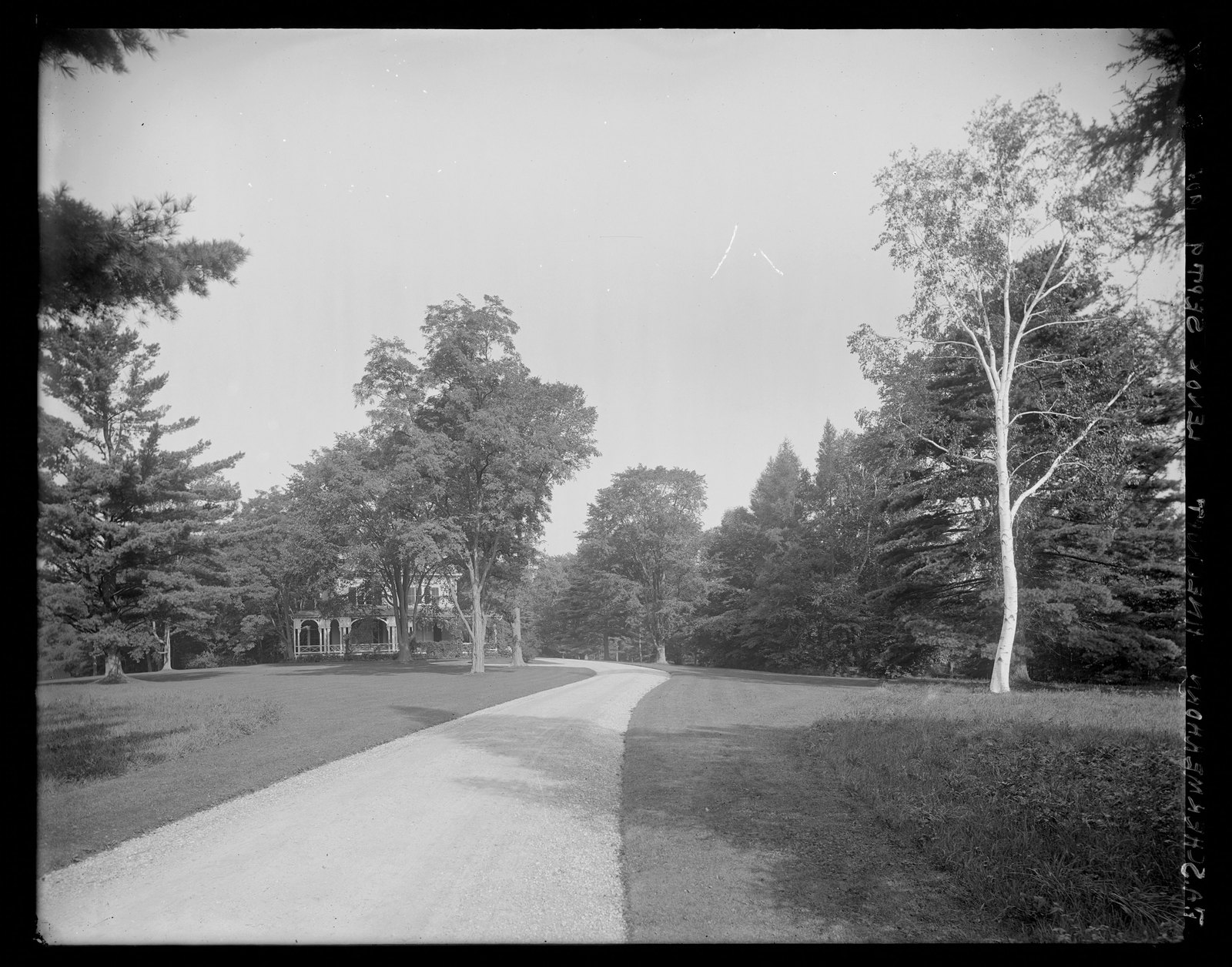Grounds, drive & house. September 9, 1909.