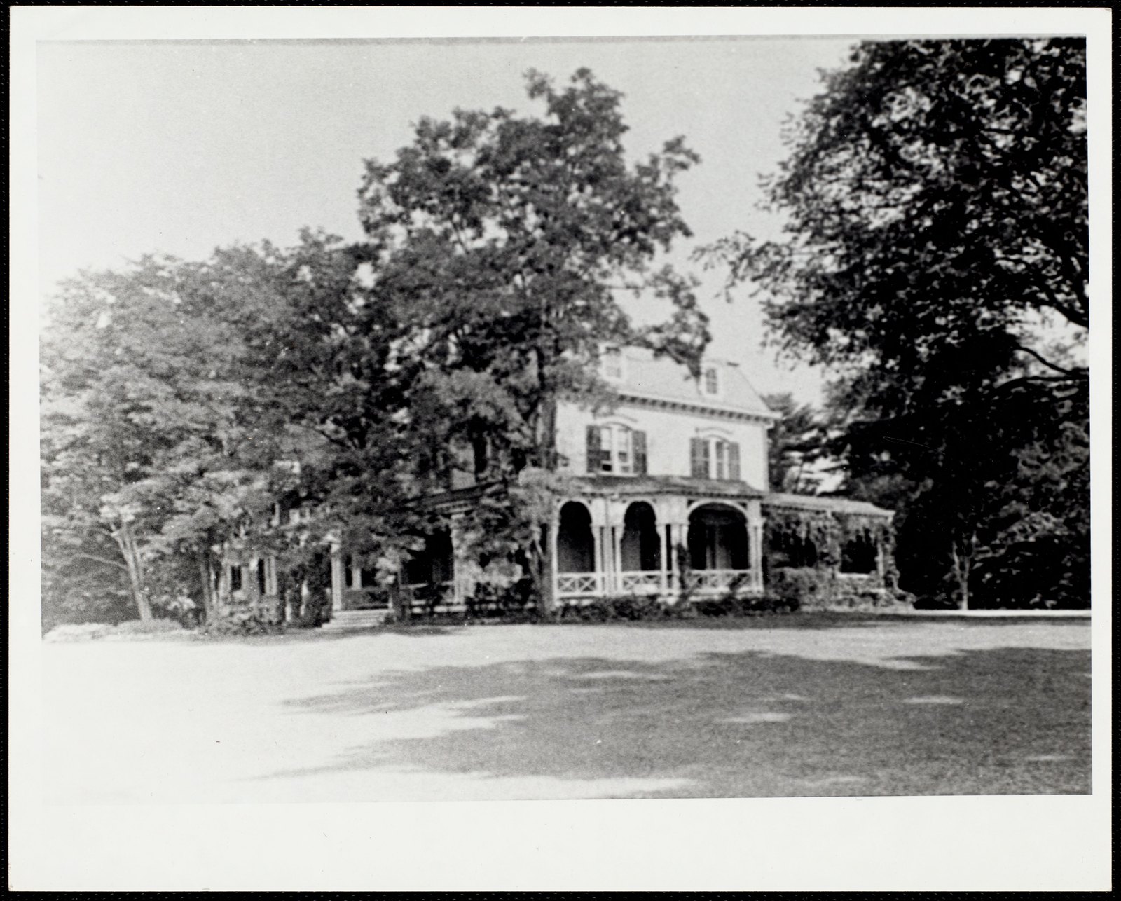 House & grounds. About 1909.