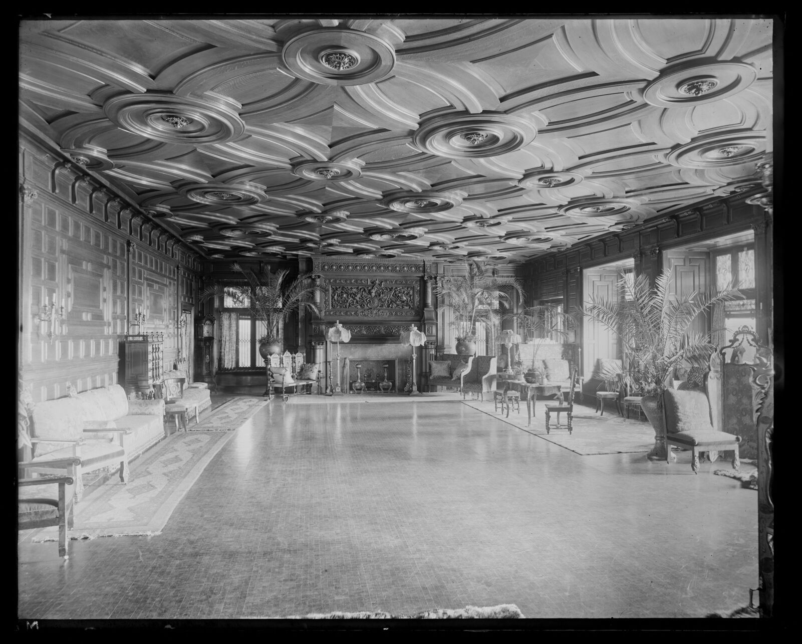 Shadow Brook: ballroom. about 1894–1902.