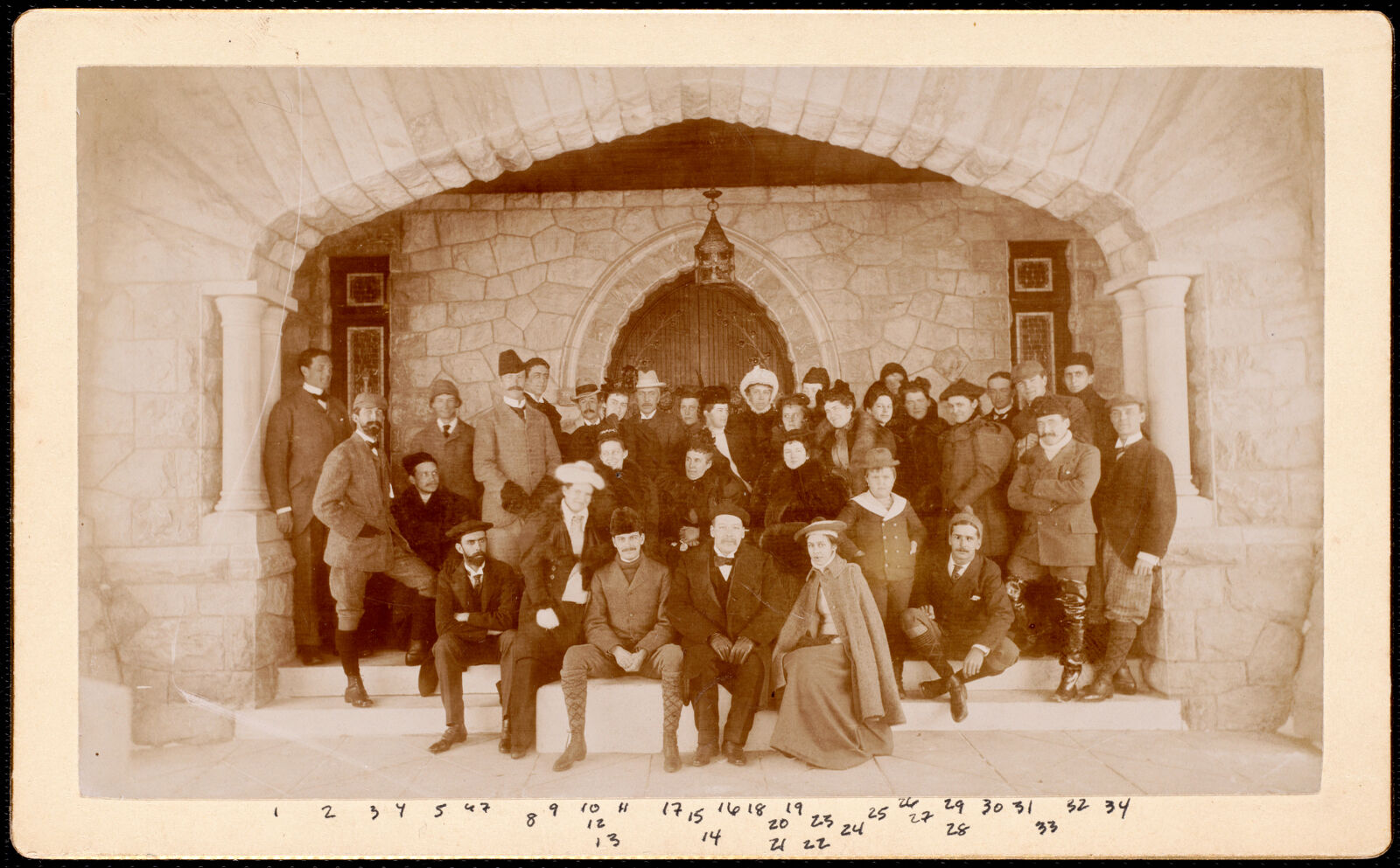 Shadow Brook: house party. about 1894–1895.