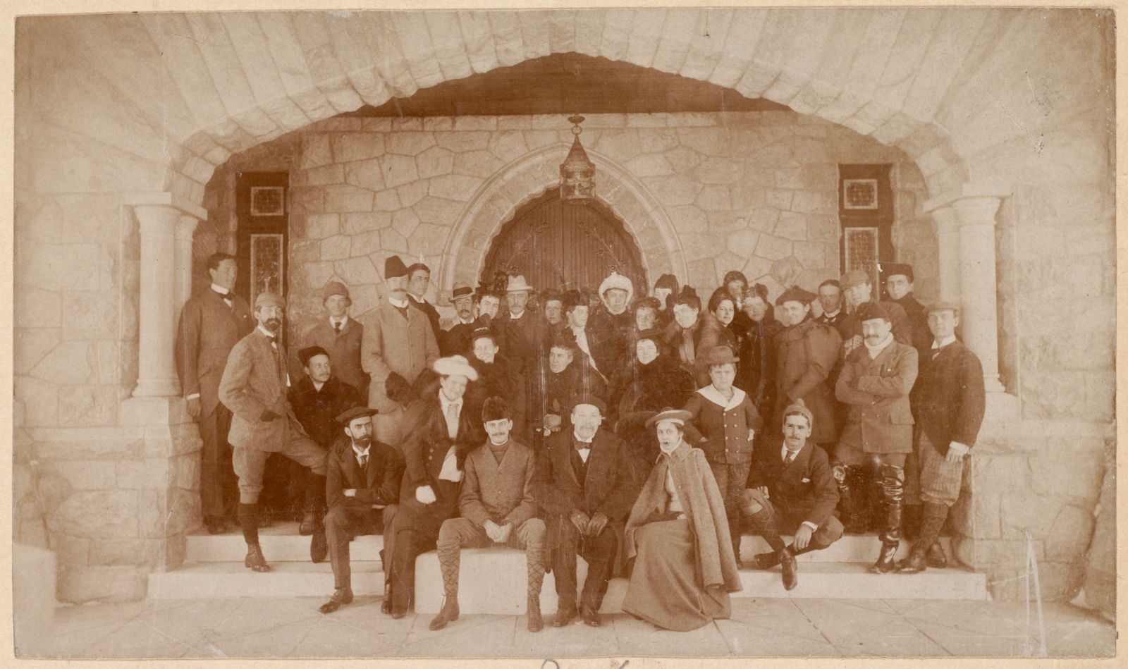Shadow Brook: house party. about 1894–1895.