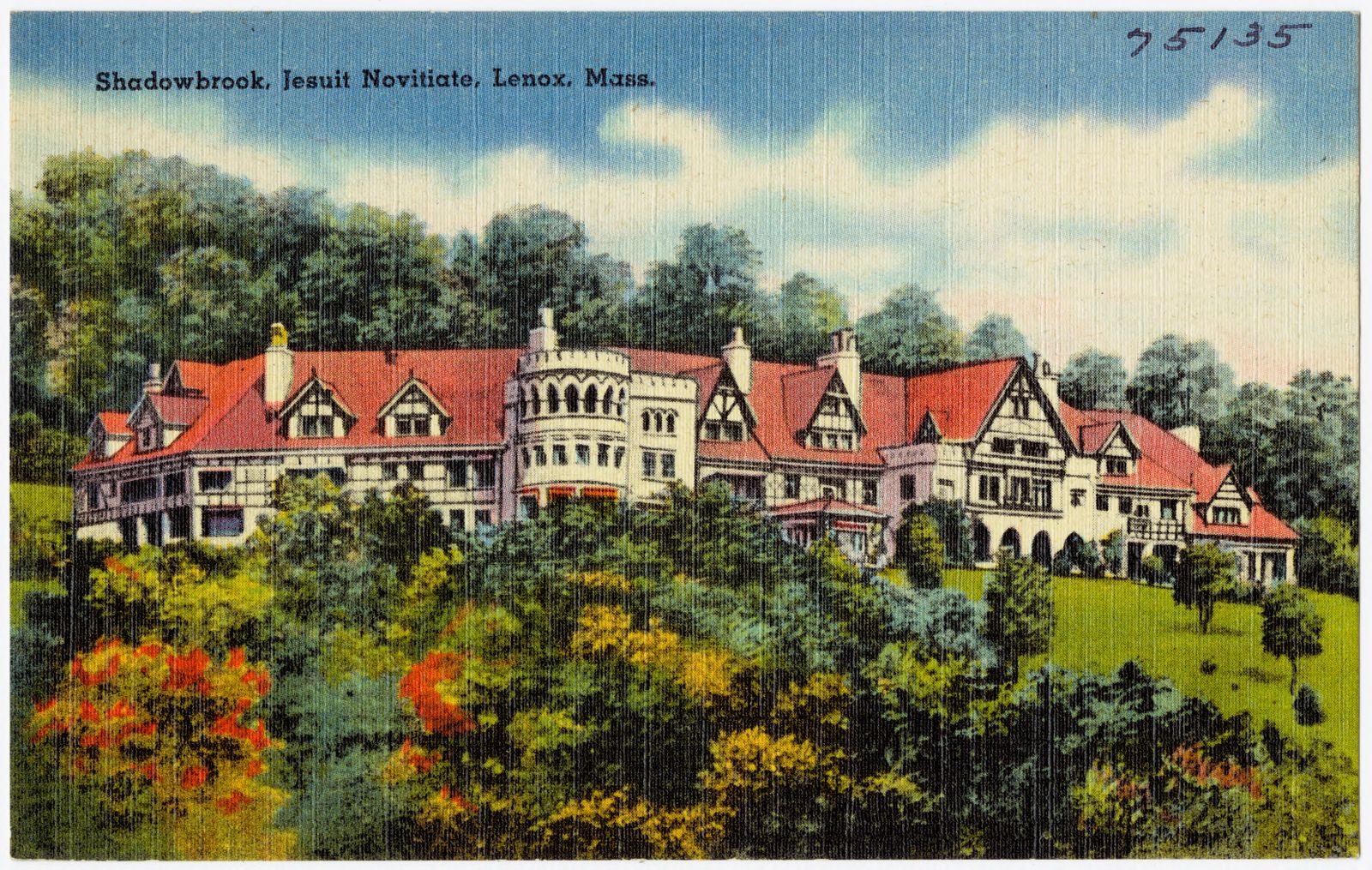 Shadowbrook, Jesuit Novitiate, Lenox, Mass.. about 1930–1945.