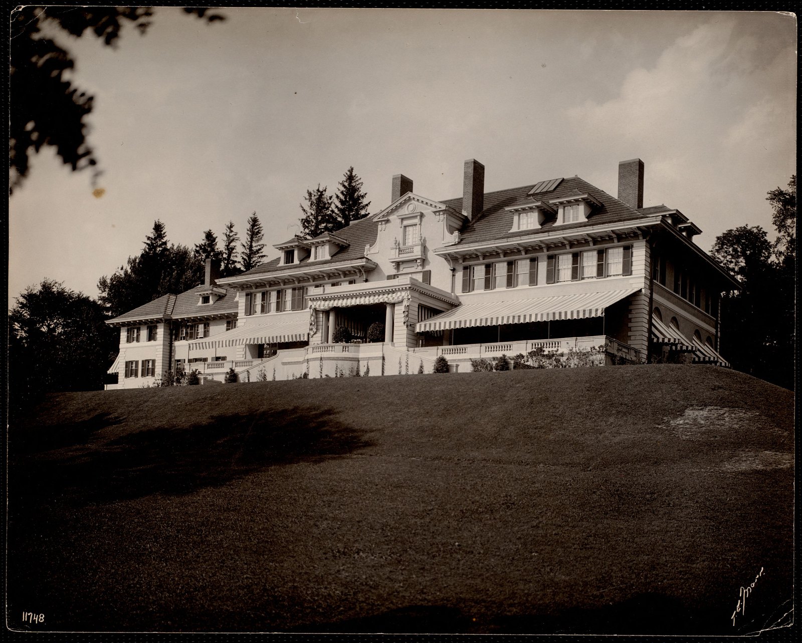 Spring Lawn: Alexandre home. about 1903–1910.