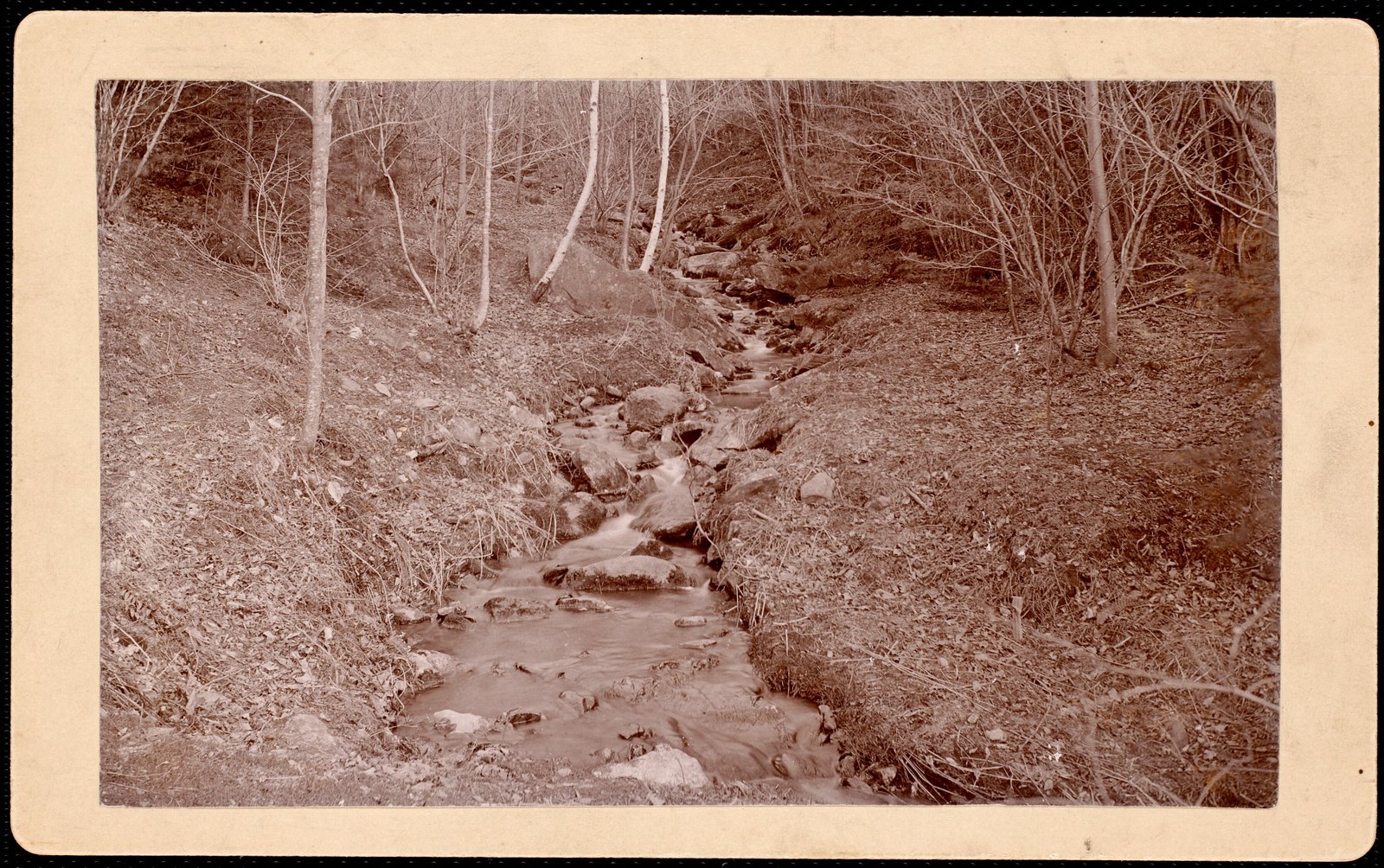 Stonover: stream. about 1921–1940.