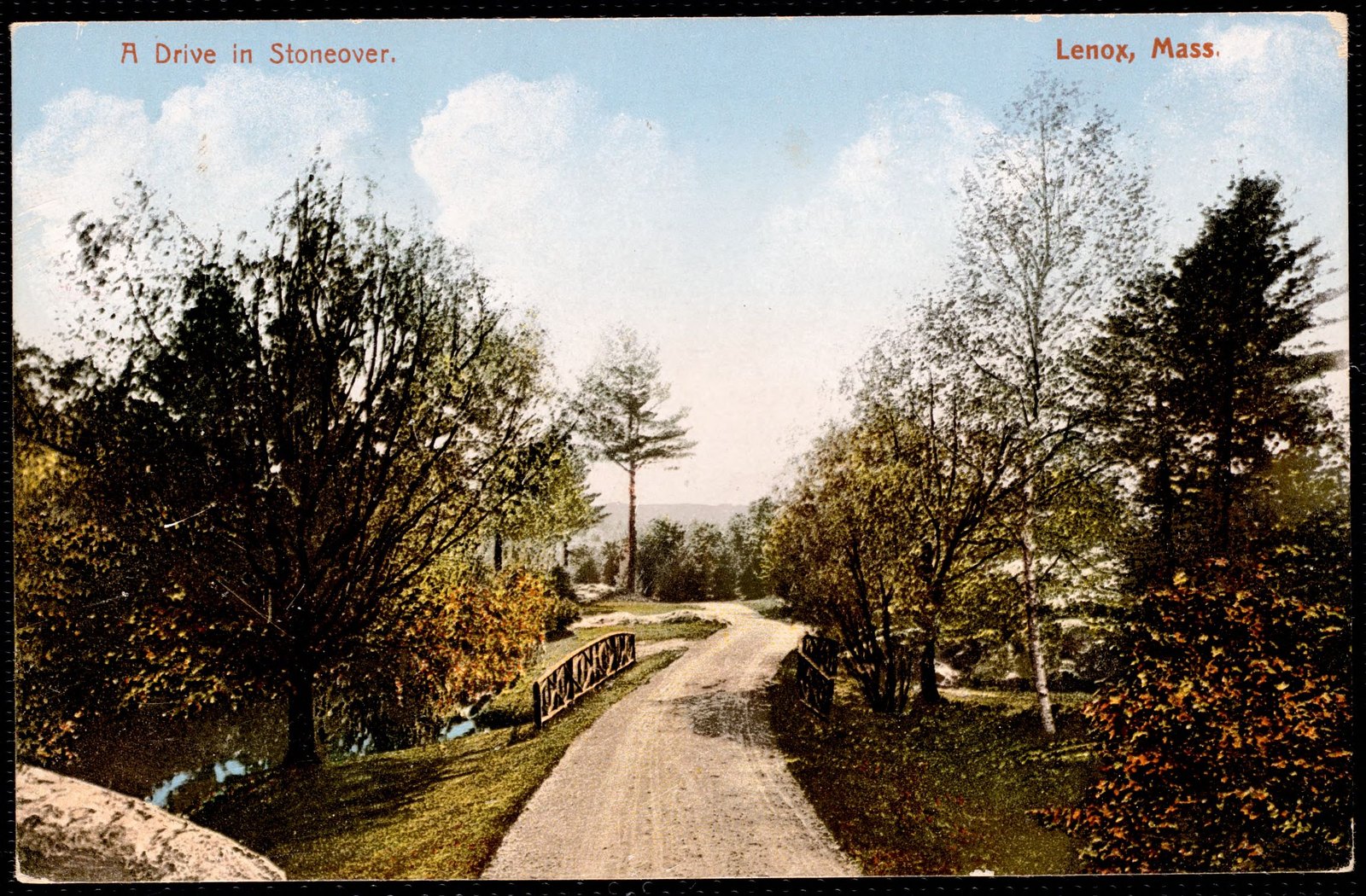 Stonover: drive. about 1907–1915.