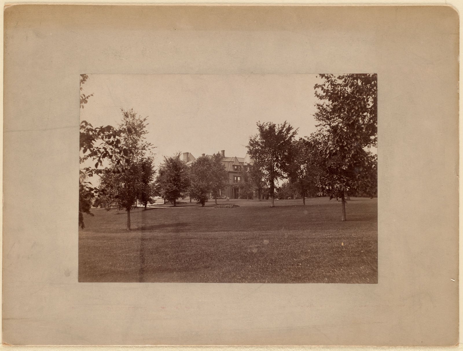 Stonover: house and lawn. about 1921–1940.