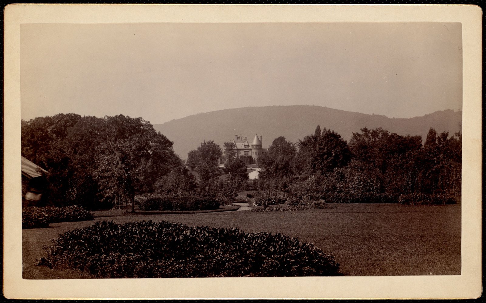 Stonover: grounds & house in the distance. about 1890.