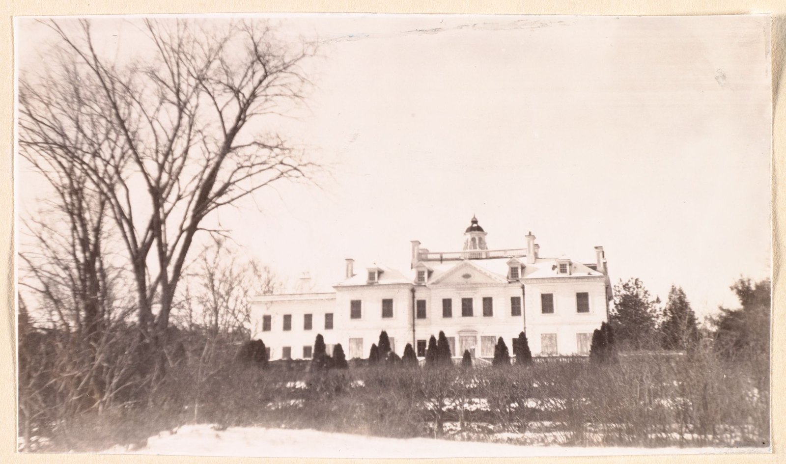 The owner’s residence.