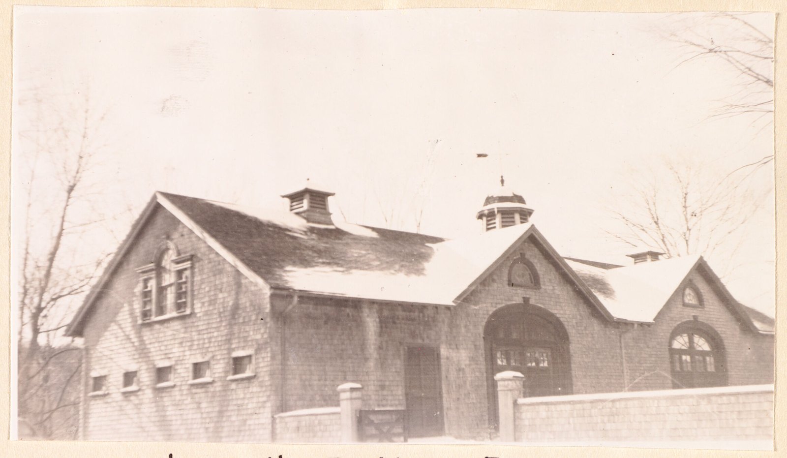 Item #5, main barn.