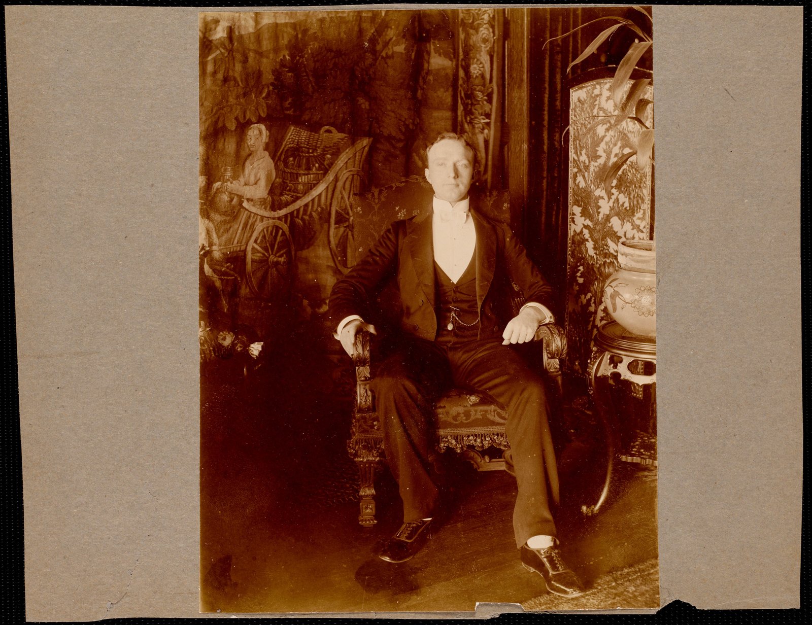 Ventfort Hall: man. about 1893.