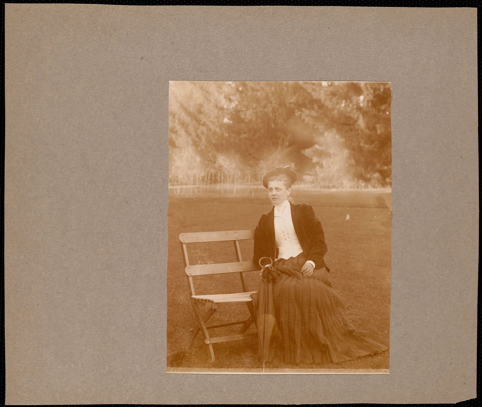 Ventfort Hall: woman. about 1893.