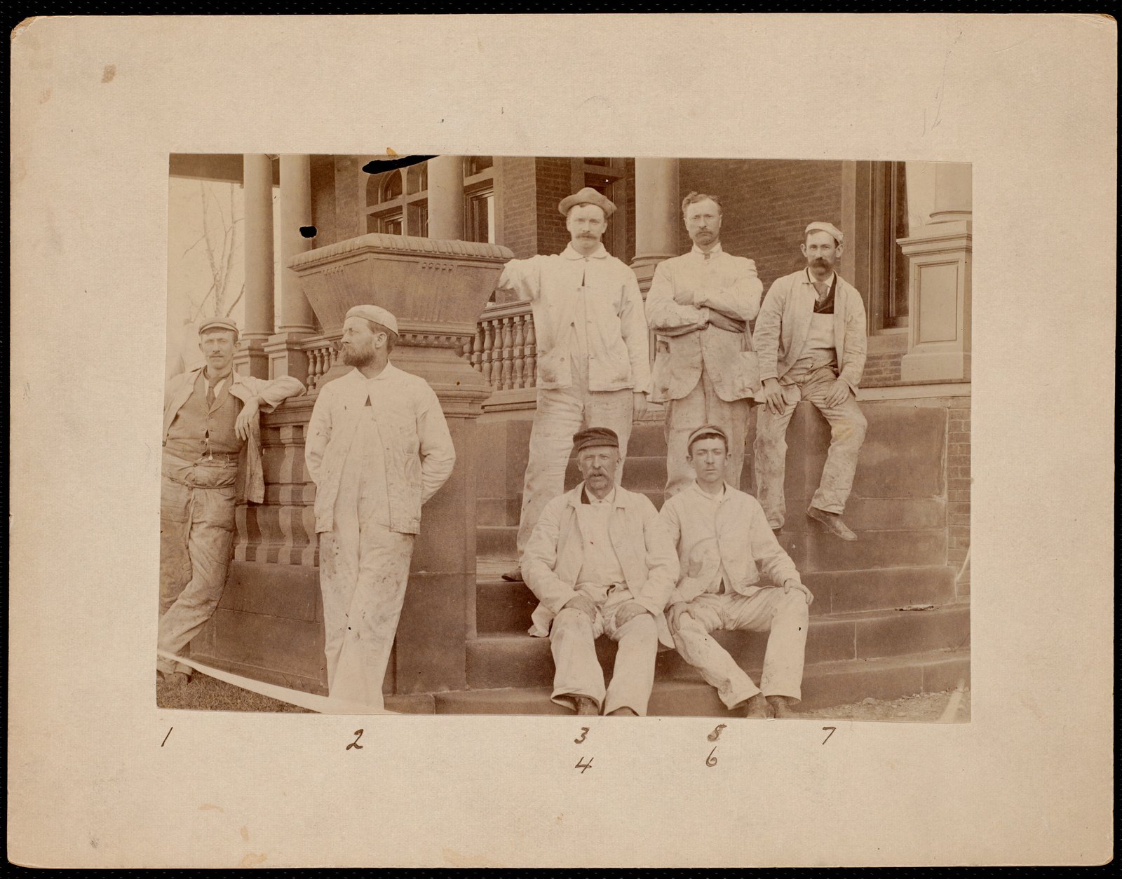 Ventfort Hall: painters. May 13, 1893.