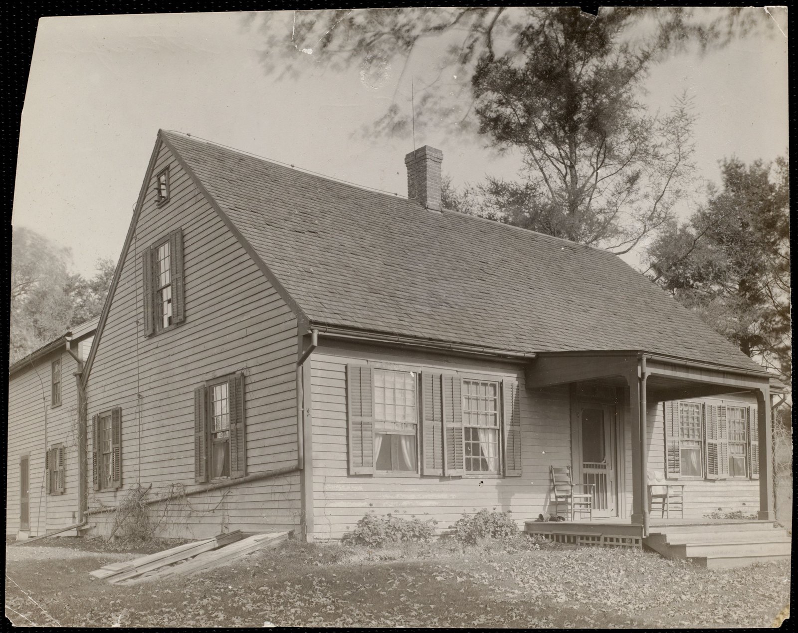 Henry Ward Beecher cottage at Wyndhurst, south side. about 1869–1894.