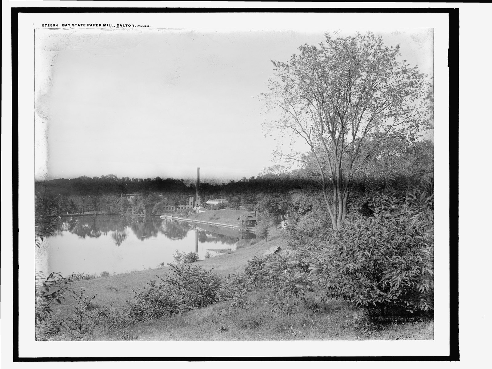 Bay State Paper Mill, Dalton, Mass. LC-D4-72594. About 1909.