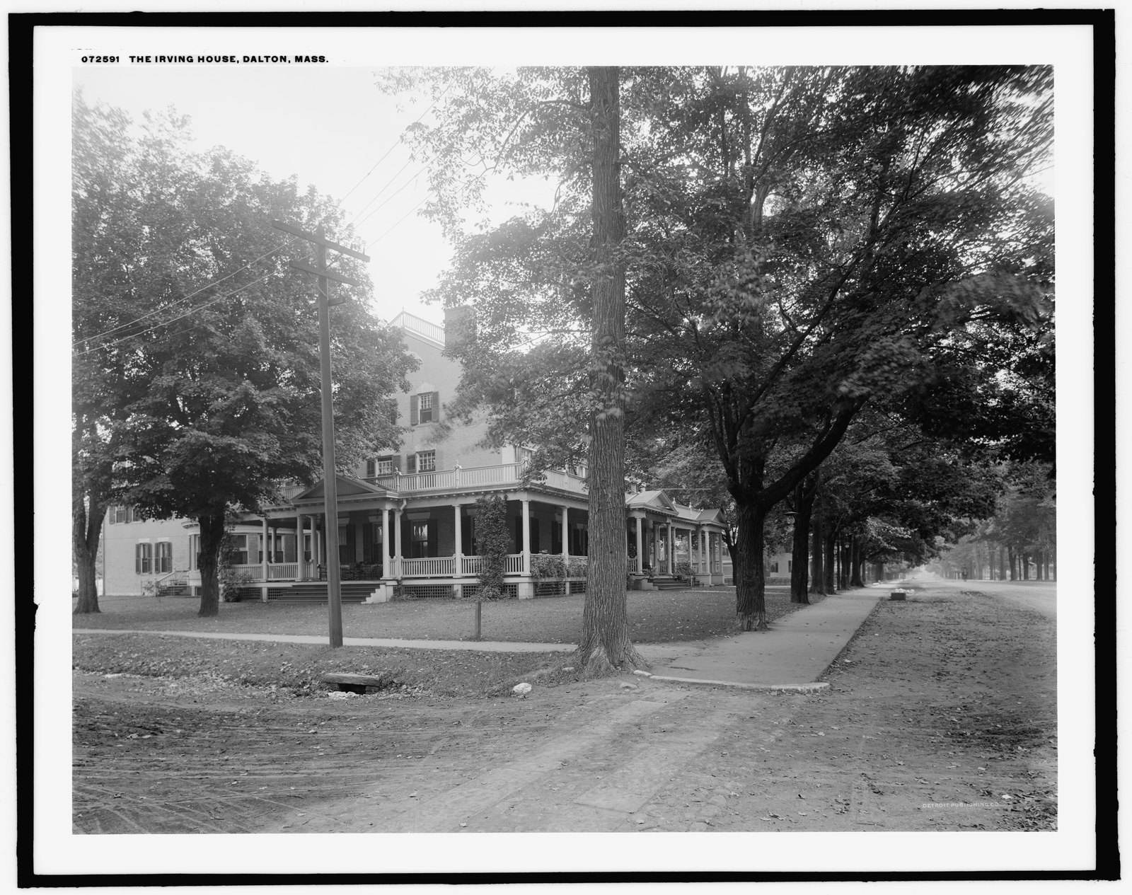 The Irving House, Dalton, Mass. LC-D4-72591. Between 1910 and 1920.